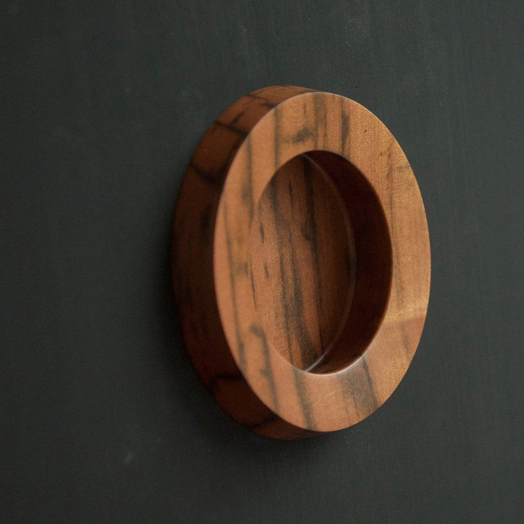Splay | Modern wooden door handle | IN-TERIA